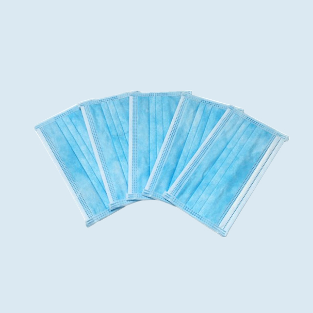 Draag geen maskers gemaakt van deze materialen